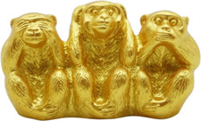 DREI Affen Statue- Hear-No