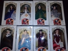 Konvolut 8 Puppen So viel Wind weht / World Doll / Scarlett O'Hara / 1989