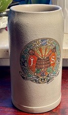 1 l Bierkrug Brauereikrug Masskrug Brauerei Franziskaner Leistbräu München