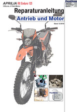 Reparaturanleitung RIS Aprilia RX Enduro 125, 4T, Antrieb und Motor