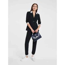 Rick Cardona Damen Hosenanzug 2-Tlg. im Casual-Look marine Gr. 34 UVP: 129€