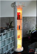 Vitrine Regal Säulenregal