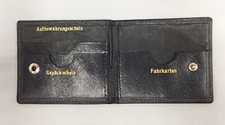 Fahrkarten Portemonnaie Leder