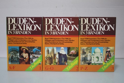 Duden lexikon bänden von - lexikon, in