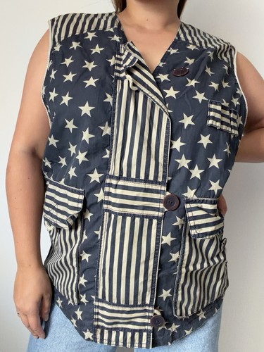 Vintage 90s gil bret weste - vintage,