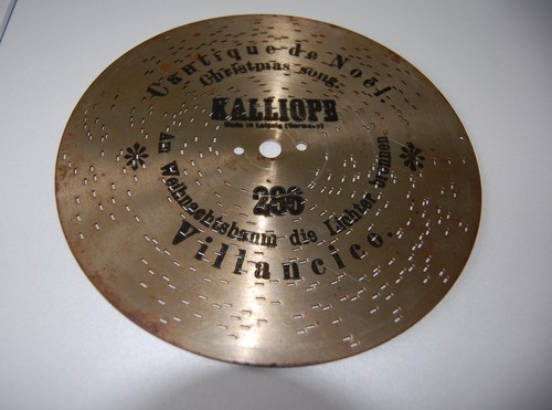 Kalliope platte spieluhr - kalliope,