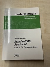 Jura Studium Großer Schein Fallbearbeitung Strafrecht Heinze/Schröder