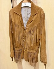 Fransen wildlederjacke - fransen,