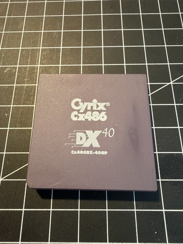 Cyrix cx486 cpu - retro, pc