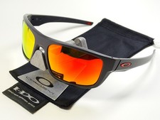 Oakley Drop Point Grey Fire Sonnenbrille Holston Gibston Double Edge Ridgeline X
