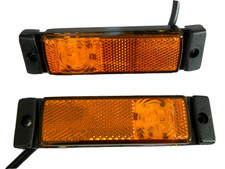 2 LED Side Marker Lights Amber