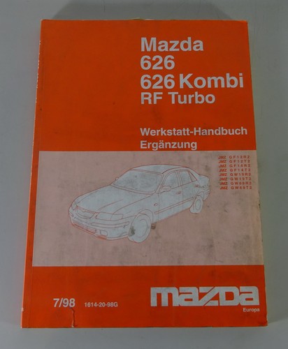 Werkstatthandbuch mazda 626 - 626, /