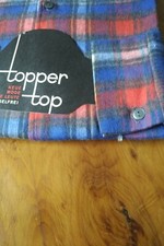 Flanell- Hemd Herren Topper Top Neue Mode Gr. 38 kariert