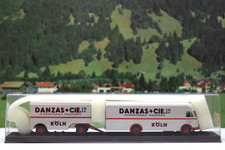 Brekina 1:87 Mercedes Benz LP322 Möbelzug Danzas Köln weiß in Ovp Nr.5076