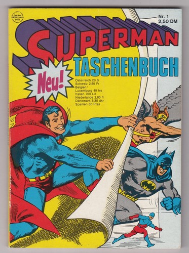 Superman taschenbuch ehapa - superman,
