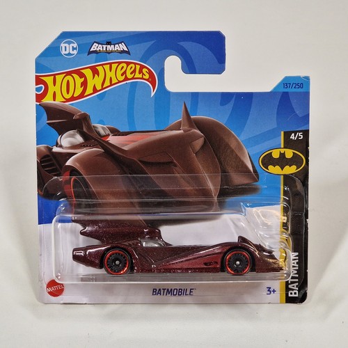 Hot wheels batmobile dunkelrot - batmobile,