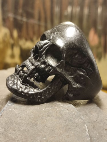 Herren ring totenkopf - gr,
