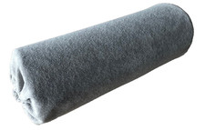 grauer Frottee-Schonbezug /