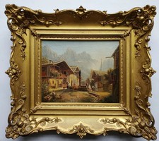 Gemälde Öl Landschaft