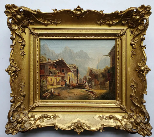Gemälde öl landschaft - Öl,