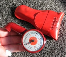 RED MESSKO TIRE PRESSURE GAUGE