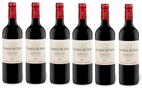 Flaschen bordeaux margaux - 6,