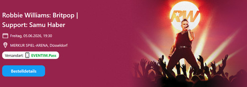 Tickets robbie williams - ,