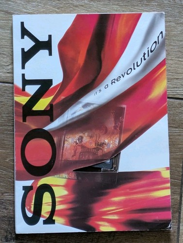 Rare promo folder - sony, a