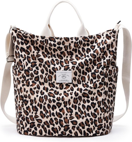 Leopard damen handtasche cord - handtasche,