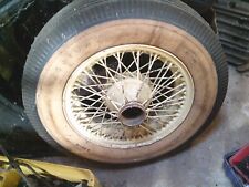 4 jaguar XK Speichenfelgen Oldtimer Patina