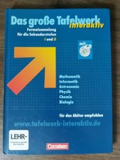 Das große Tafelwerk interaktiv - Formelsammlung für Sek. 1 & 2, Abitur + CD