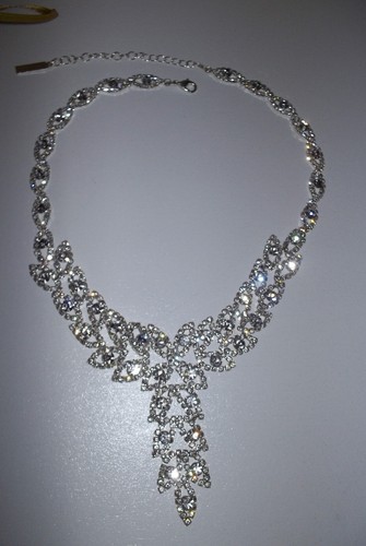 Strass schmuck collier - schmuck,