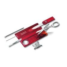 Victorinox SwissCard Lite translucent red Multi Tool LED Light ‎0.7300.T NEU