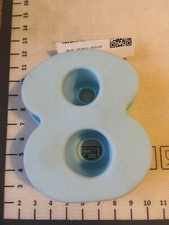 Silikon 3D Backform Zahl 8 Silikonform Dekorieren NEU (LxBxH):ca. 8 x 6,5 x 2,5 
