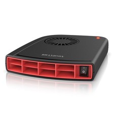 Brandson KFZ Autoheizung, Heizlüfter, 1000W, mechanischer Schalter, schwarz