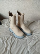 Boots Damen Größe 38 Beige