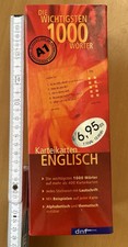 Englisch Karteikarten, 1000
