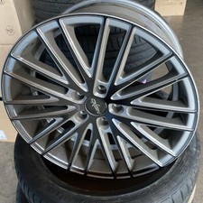 Einzelfelge Oxigin 19 Oxspoke Silber/Schwarz in 8,5x18 ET45 5x112