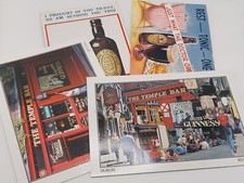 4 Guinness Werbepostkarten