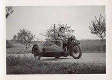 Motorrad mit Beiwagen NSU 1939