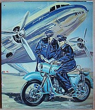 Altes Reklame Blechschild