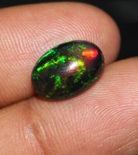 Schwarzer äthiopischer opal - schwarzer,