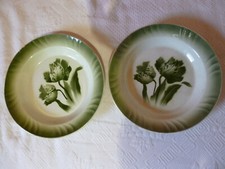 Antike keramikteller platte - 2,