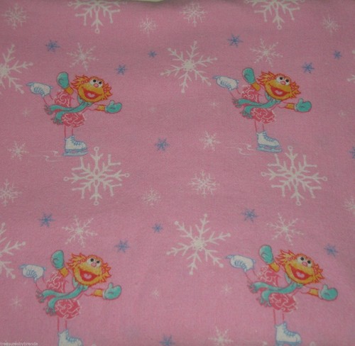 Sesame street flannel flat - sesame,