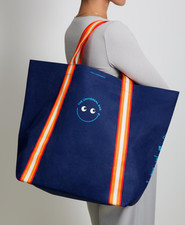 Anya Hindmarch X TESCO blau
