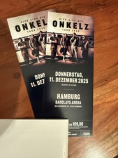 Böhse Onkelz Tickets 2x Hamburg Barclays Arena 11.12.25