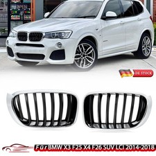 Chrom+Schwarz Kühlergrill