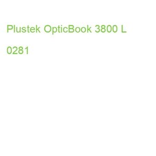 Plustek OpticBook 3800 L 0281