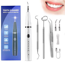 Zahnsteinentferner,Ultraschall ZahnpflegeSet,Zahnreiniger,Zusätzlichen Aufsätzen