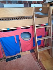 Paidi Hochbett Varietta mit Lattenrost, zum Heruntersetzen